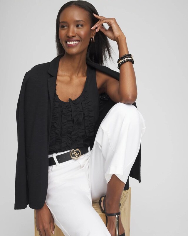 3D Ruffle Front Tank - image 2